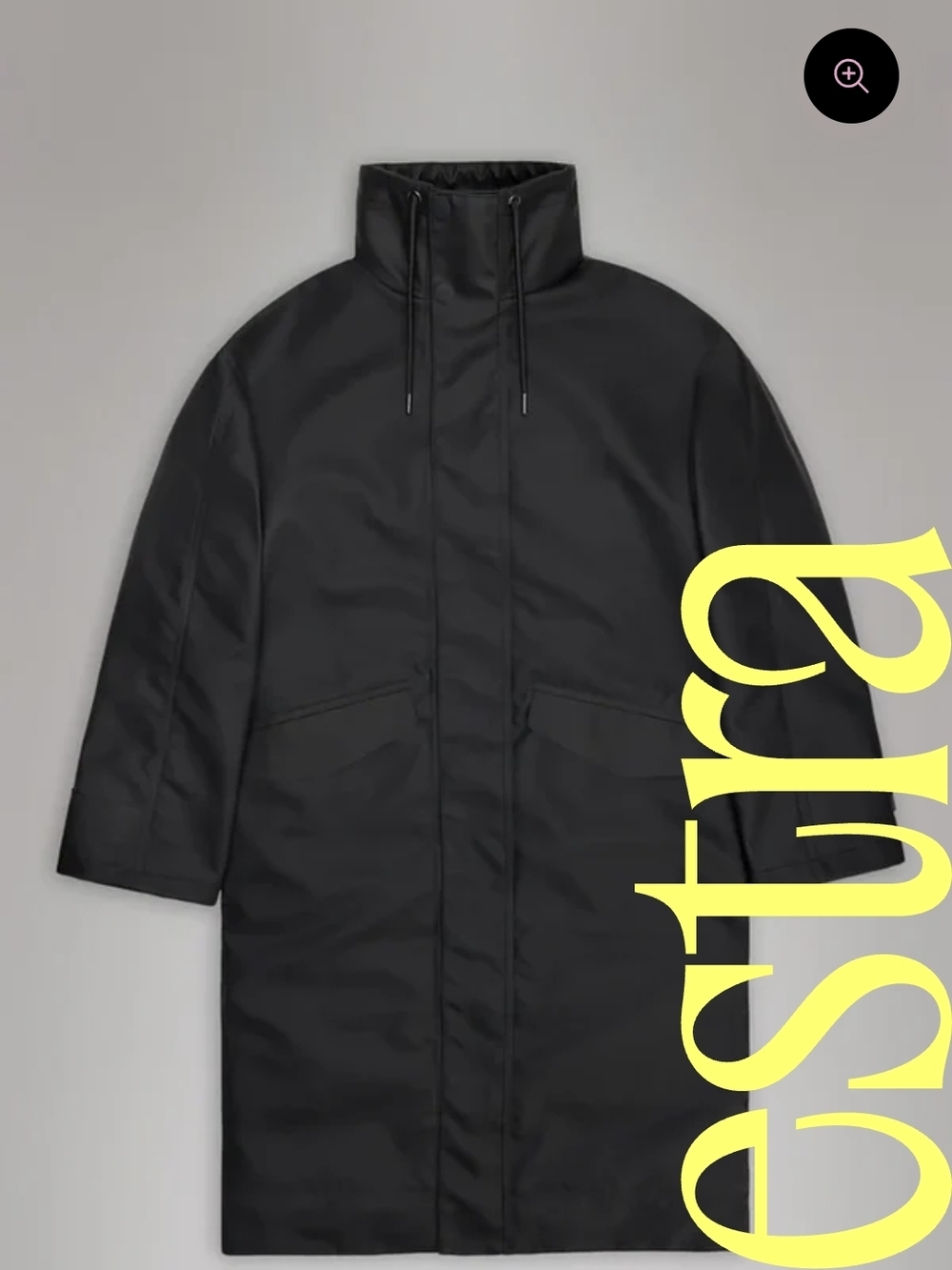 Rains Vision Longer Jacket Rare - Picture 3 of 6
